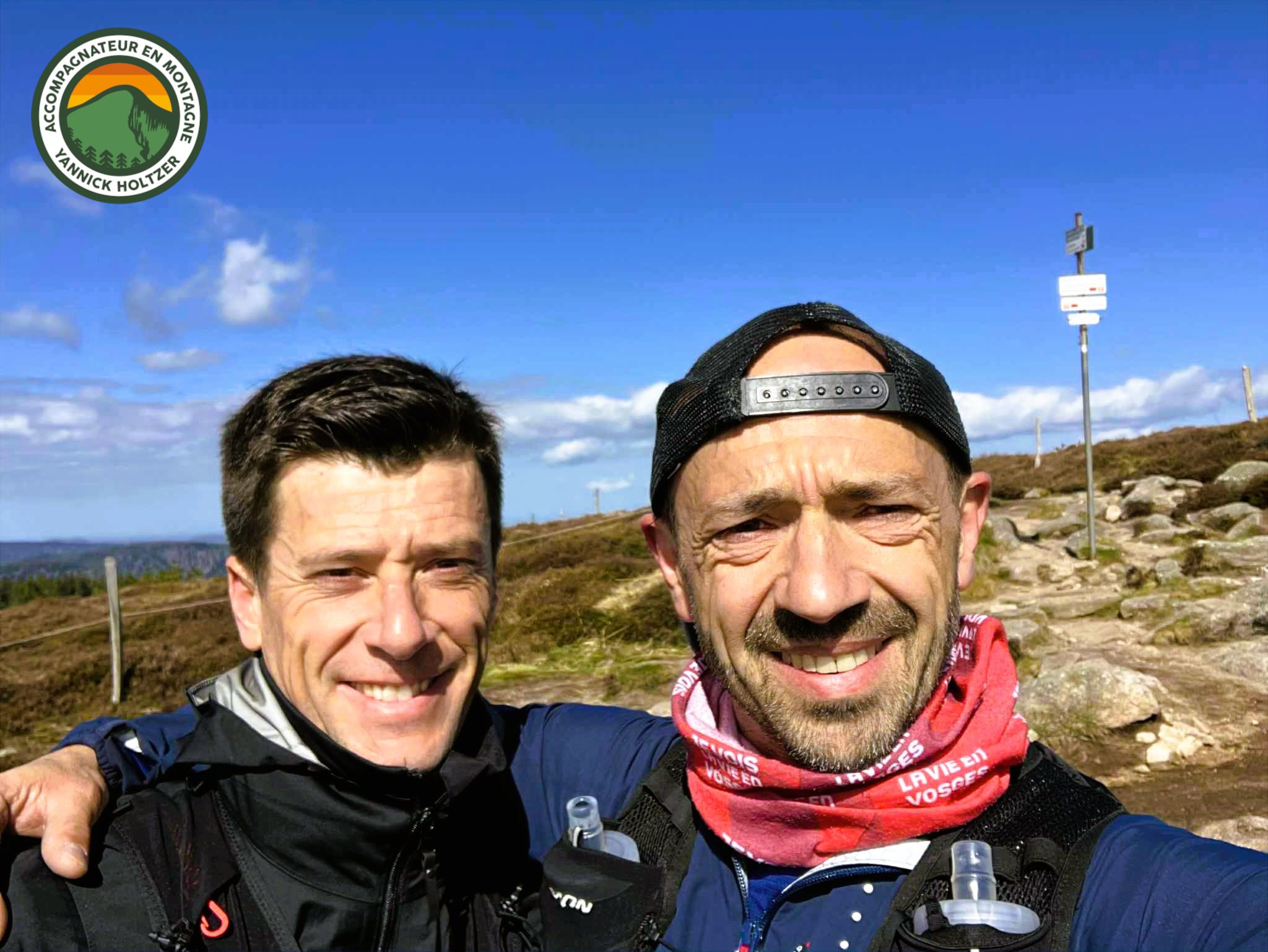 Encadrement trail avec l'arbitre international Benoît BASTIEN